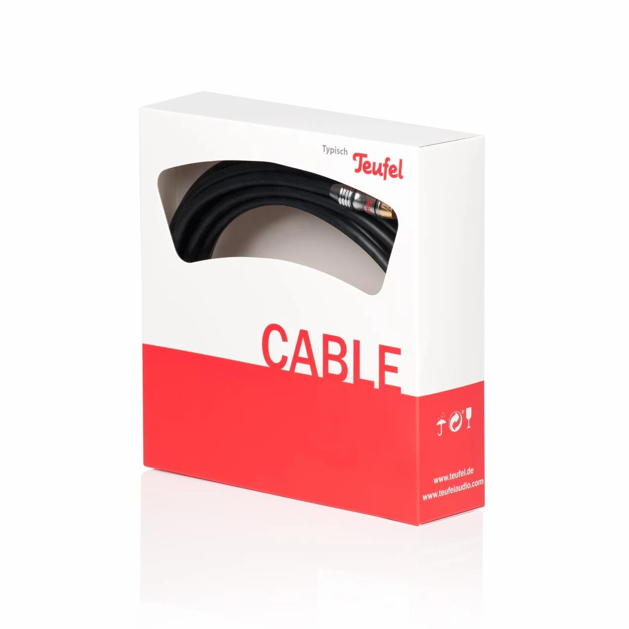 Teufel 5,0 m Subwoofer-Kabel an AV Receiver C3550W - schwarz