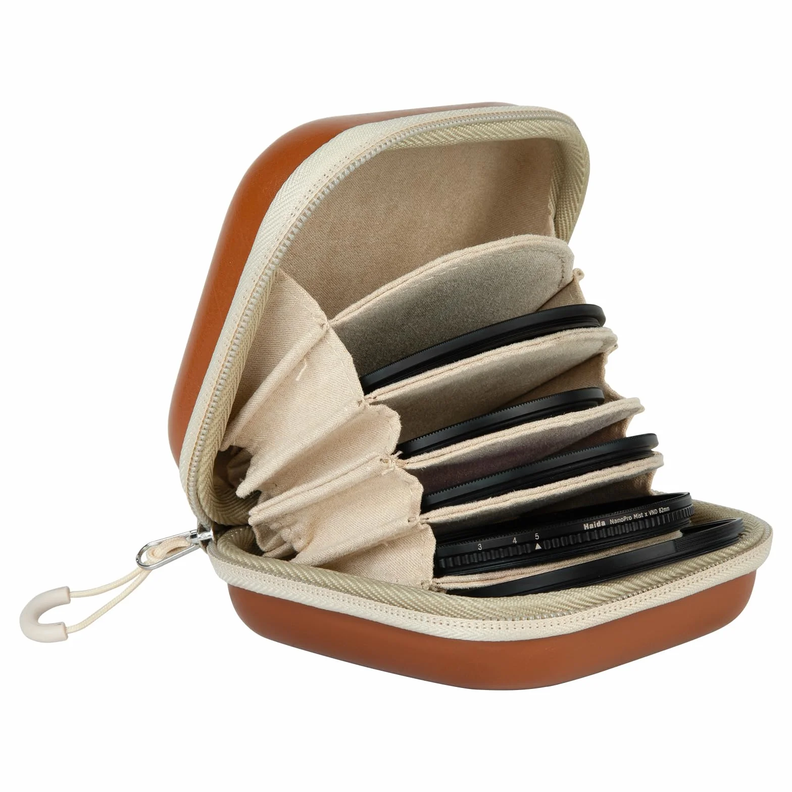 Haida 58 mm Filtertasche für Kameralinse, 58 mm, rund, wasserdicht, staubdicht, Schutz für die Aufbewahrung von Objektiven, Zubehör