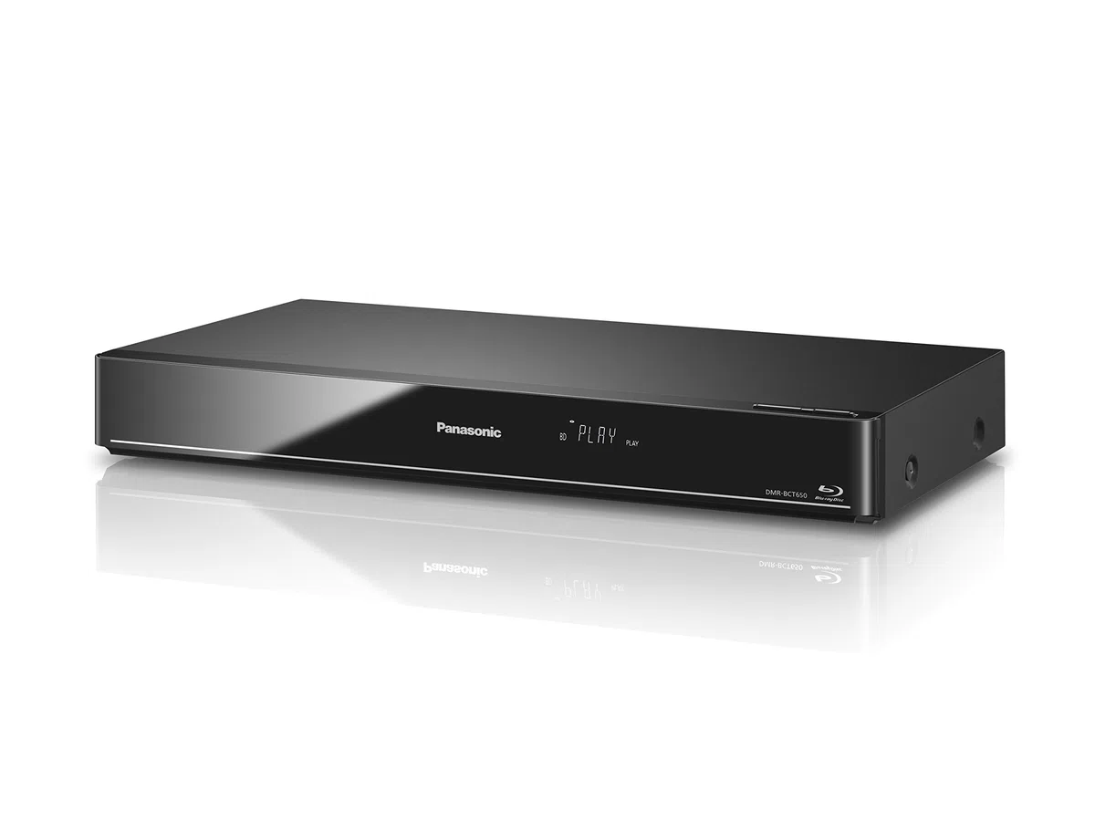 Panasonic DMR-BCT650EG Blu ray Recorder (mit 500 GB Festplatte, für DVB-C, Abspielen und Aufnehmen, CI+ Slot, USB, HDMI, VIERA Link, Timeshift) schwarz