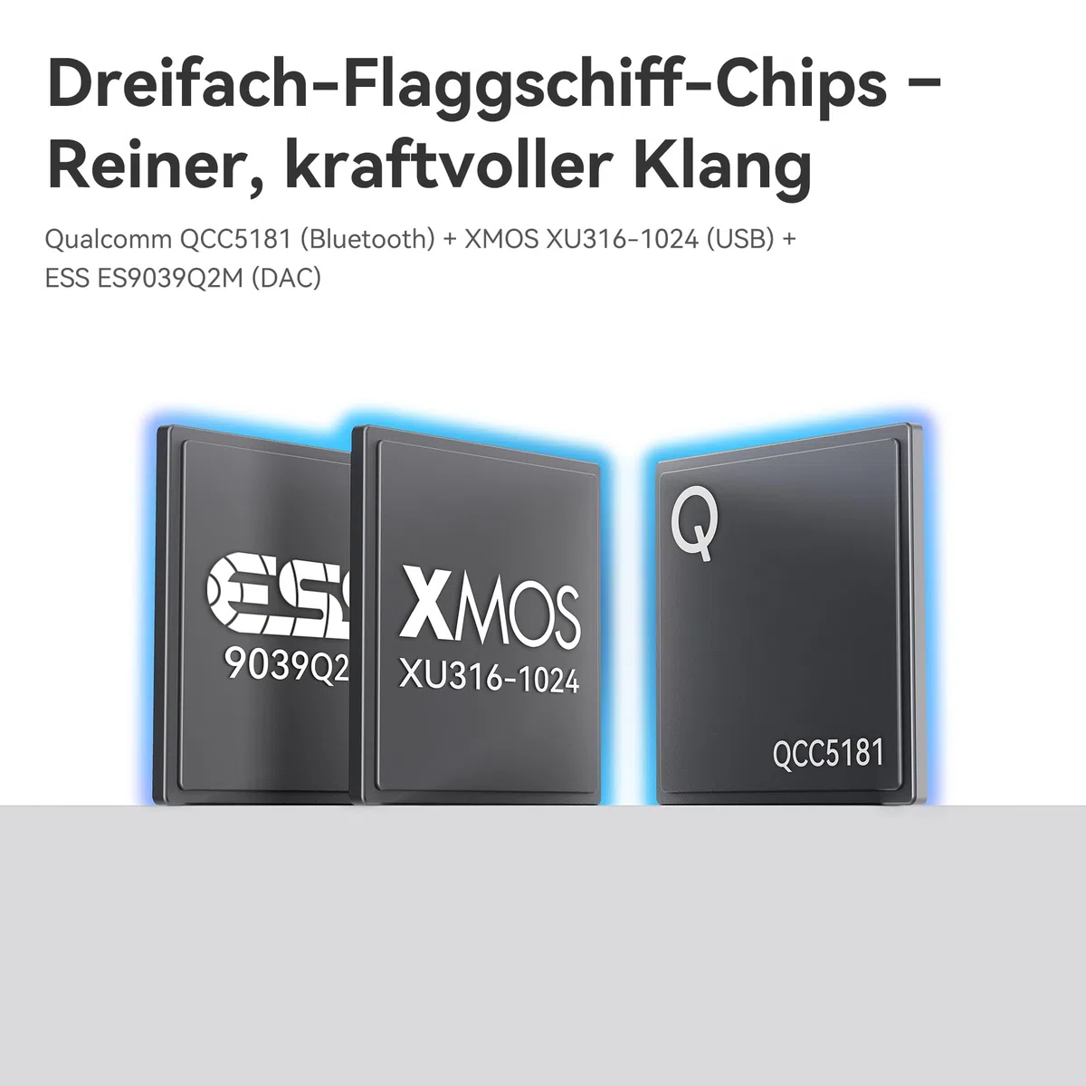 Khadas Tea Pro DAC Kopfhörerverstärker – Tragbarer Bluetooth Kopfhöreramp, Hi-Res Verstärker MagSafe DAC Amp, 0,95" Display, ES9039Q2M, 2100 mAh, USB-C auf 3,5/4,4 mm, PCM 768 kHz/32 Bit, DSD512 Audio