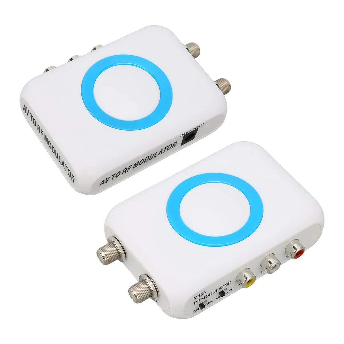 HF Modulator, RF Modulator HD Multimedia Schnittstelleneingang AV Ausgang HF Ausgang Professioneller HD VHF Demodulator Konverter für CATV System Unterstützt NTSC und PAL TV Format