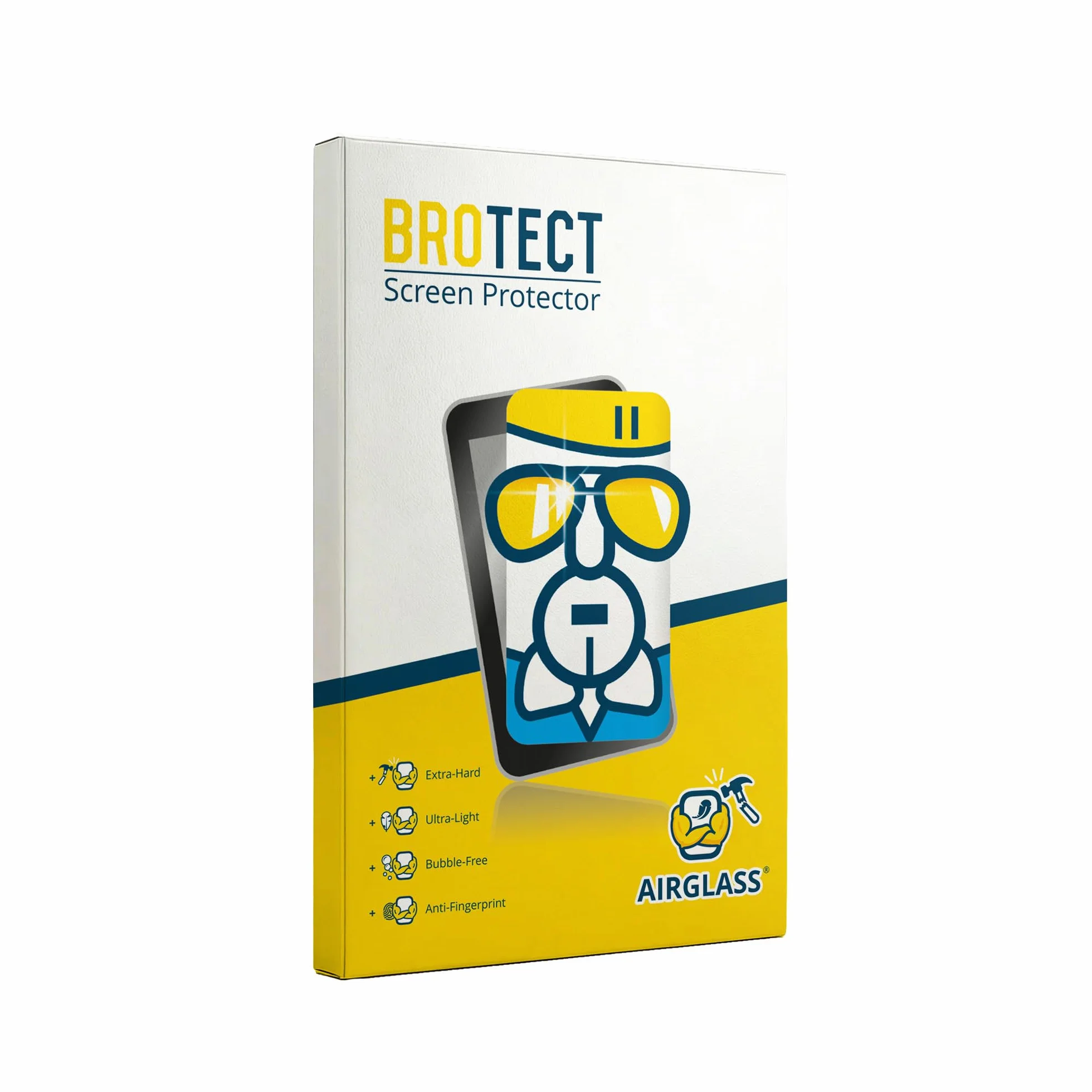 BROTECT 3 Stück Schutzglas für DJI RC Plus 2 Schutzfolie Panzer Folie Glas[Extrem Kratzfest 9H, Anti-Fingerprint, Ultra-Transparent]