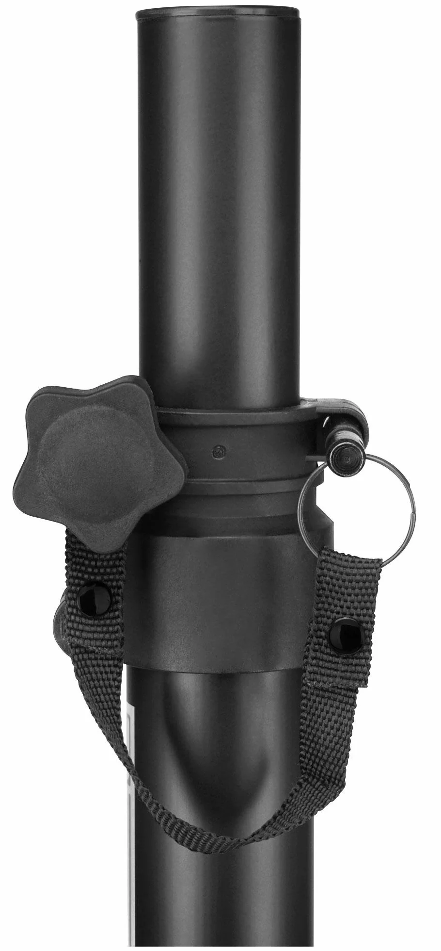 Pronomic SPS-1S Boxenstativ Stahl - Boxenständer mit Stabiler extra breiter Dreibein-Konstruktion - Höhe 120-193 cm - Stativ auch als Dartstativ oder Fotostativ verwendbar