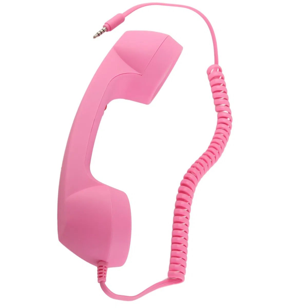 Retro Telefonhörer mit 3,5 mm Klinke, USB Hörer für Mobiltelefone, Lautsprecher und Mikrofon mit Hoher Lautstärke, Einfache Beantwortung von Anrufen