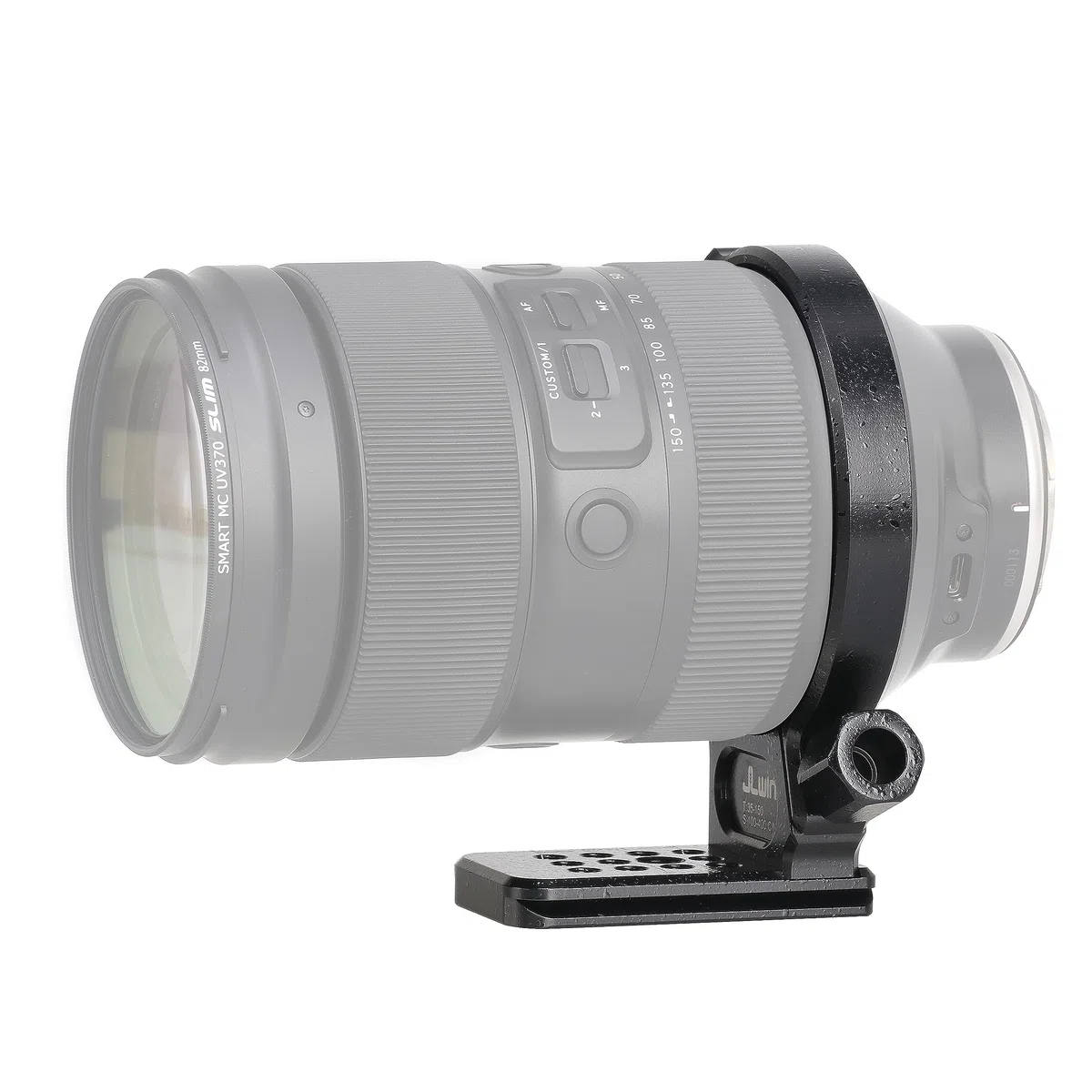 Hersmay Metall Objektiv Stativschelle für Tamron 35-150mm f/2-2.8 Di III VXD(A058), für Sigma 100-400mm f/5-6.3 DG OS HSM Objektiv (für Canon EF& für Nikon F) mit Schnellwechselplatte für Arca-Type