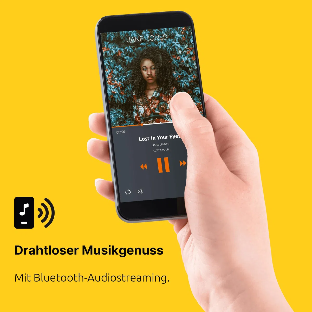 TechniSat DIGITRADIO 372 CD BT - Stereo Digitalradio, Kompaktanlage mit DAB+, UKW, CD-Player, Bluetooth, Farbdisplay, USB, AUX, Kopfhöreranschluss, Wecker, 10 Watt, Fernbedienung - Silber