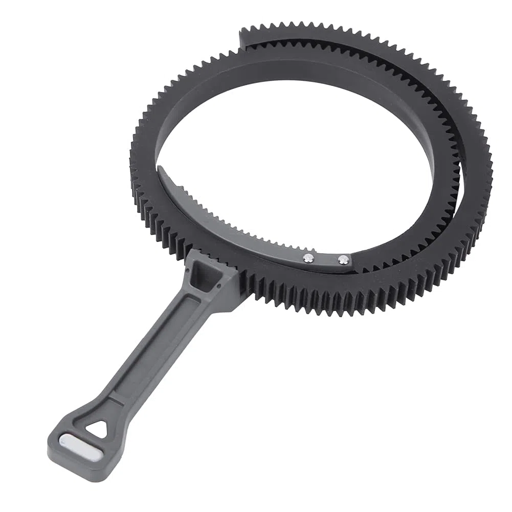 Folgen Sie Focus, Plastikverstellbarer Zoom Focus Puller Folgen Sie Fokus Fokussierung Griff Hebel mit Ausrüstung für DSLR -Kamera (Gray)