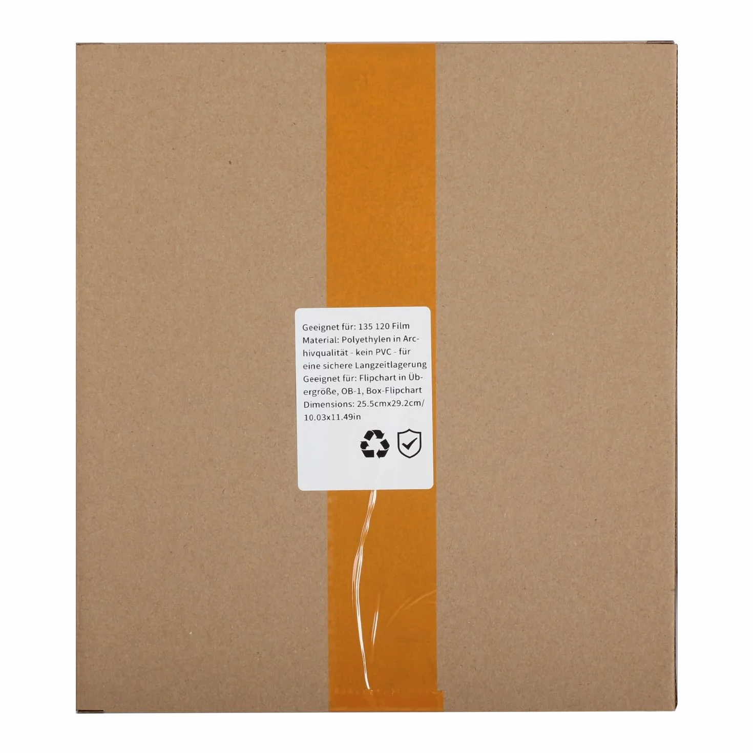 eTone 120 Filmsäurefreie Tasche Säurefreie Loseblattbeutel 120 Schutzbeutel zur Aufbewahrung von Filmen Negative Bags (50 Stück)
