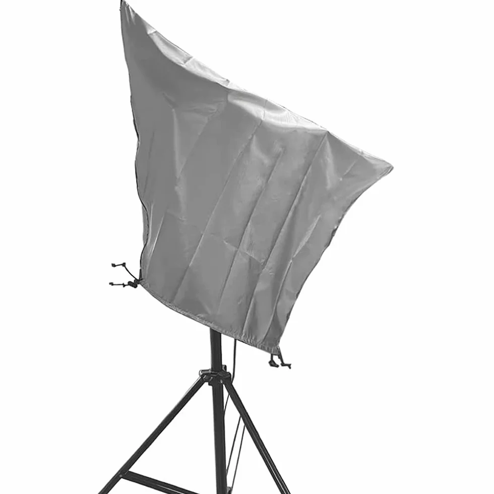 Teleskop-Abdeckung, wasserdicht, 420D-Oxford-Gewebe, Outdoor-Sonne, staubdicht, Teleskop, Umhang, Möbelabdeckungen mit verstellbarem Kordelzug (L: 150 x 85 cm)
