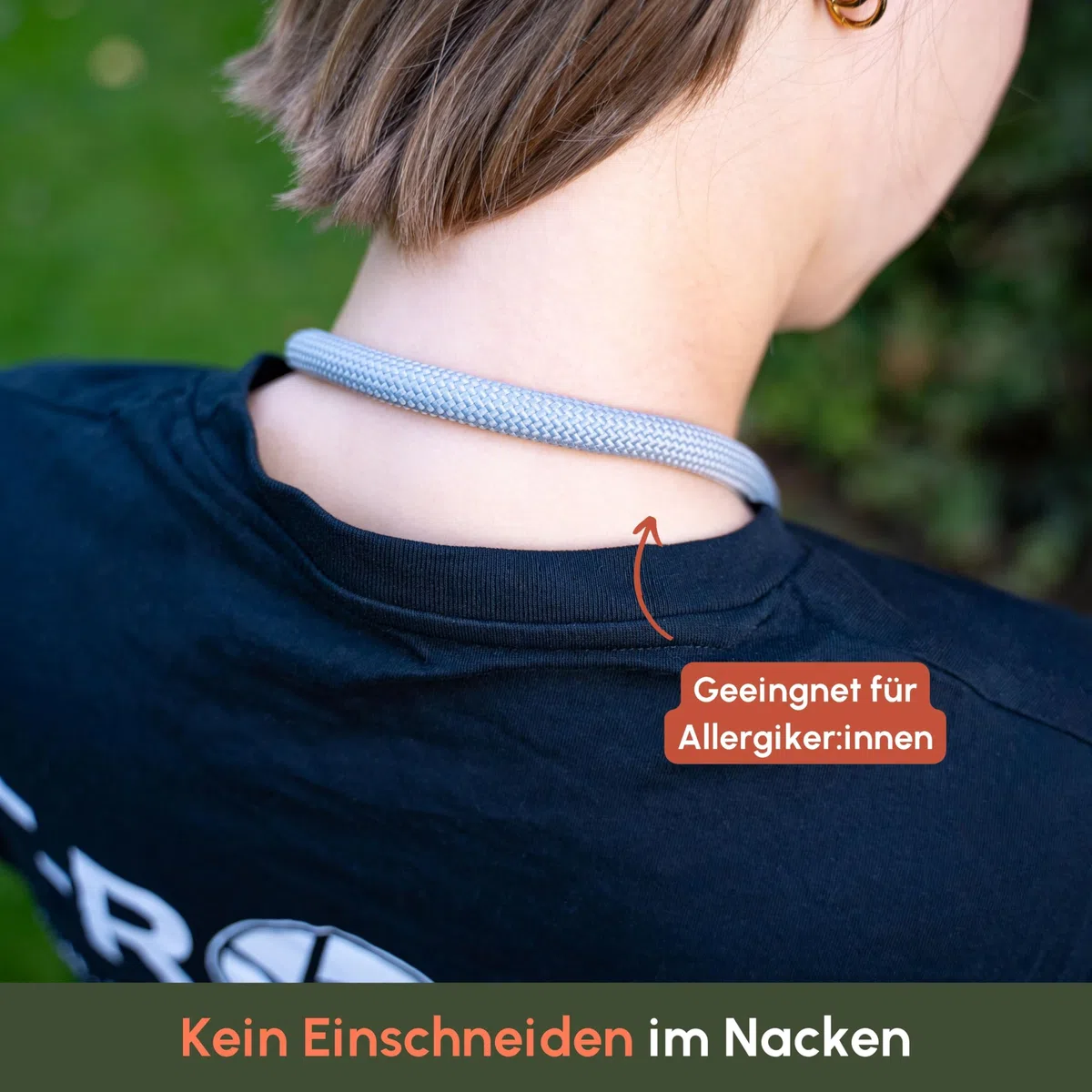 C-Rope Kameragurt Climber aus Kletterseil, Umhängegurt, Kamera-Gurt für alle Kameras aus Kletter-Seil (Military Olive, 125cm)
