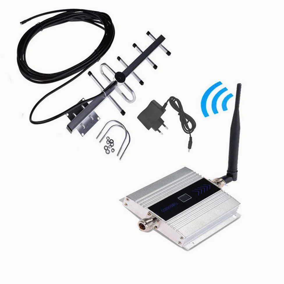 Handy GSM Signal Booster GSM Signalverstärker Handy GSM 900MHz Signalverstärker mit LCD Display Yagi Set