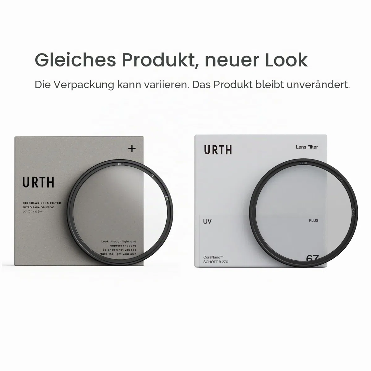 Urth 39 mm UV-Objektivfilter (Plus) – ultraschlanker, 30-lagiger nanobeschichteter UV-Kameraobjektivschutz
