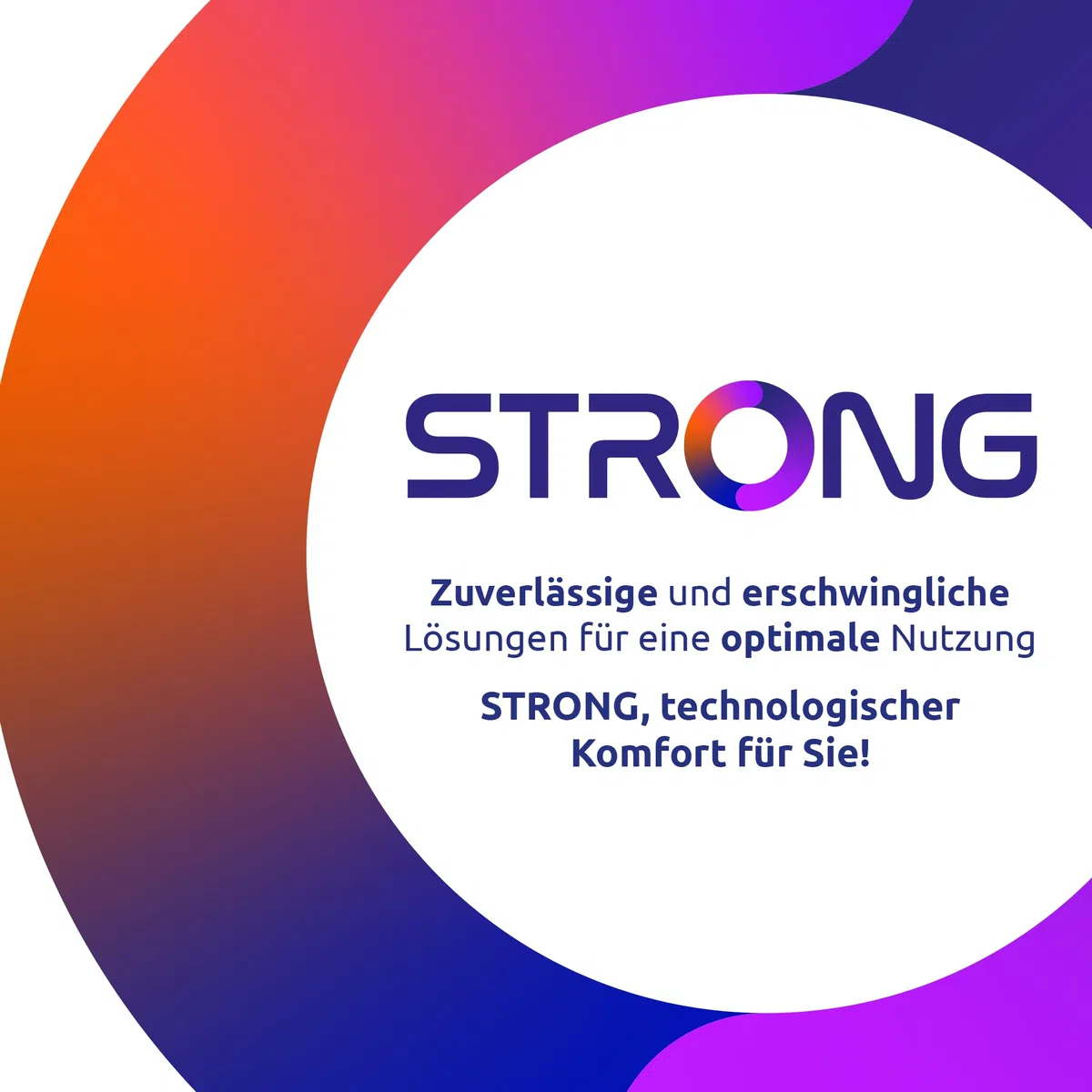 STRONG SRT8208 DVB-T2 DVB-T2 - Unterstützt HEVC265 - TV-Receiver/Tuner mit Recorder Funktion (HDMI, Scart, USB, Dolby Digital Plus) - Schwarz