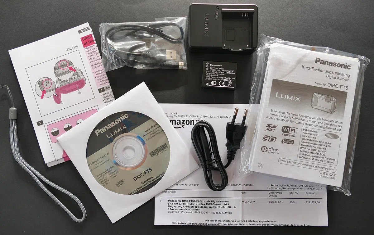 Panasonic DMC-FT5EG-S silber