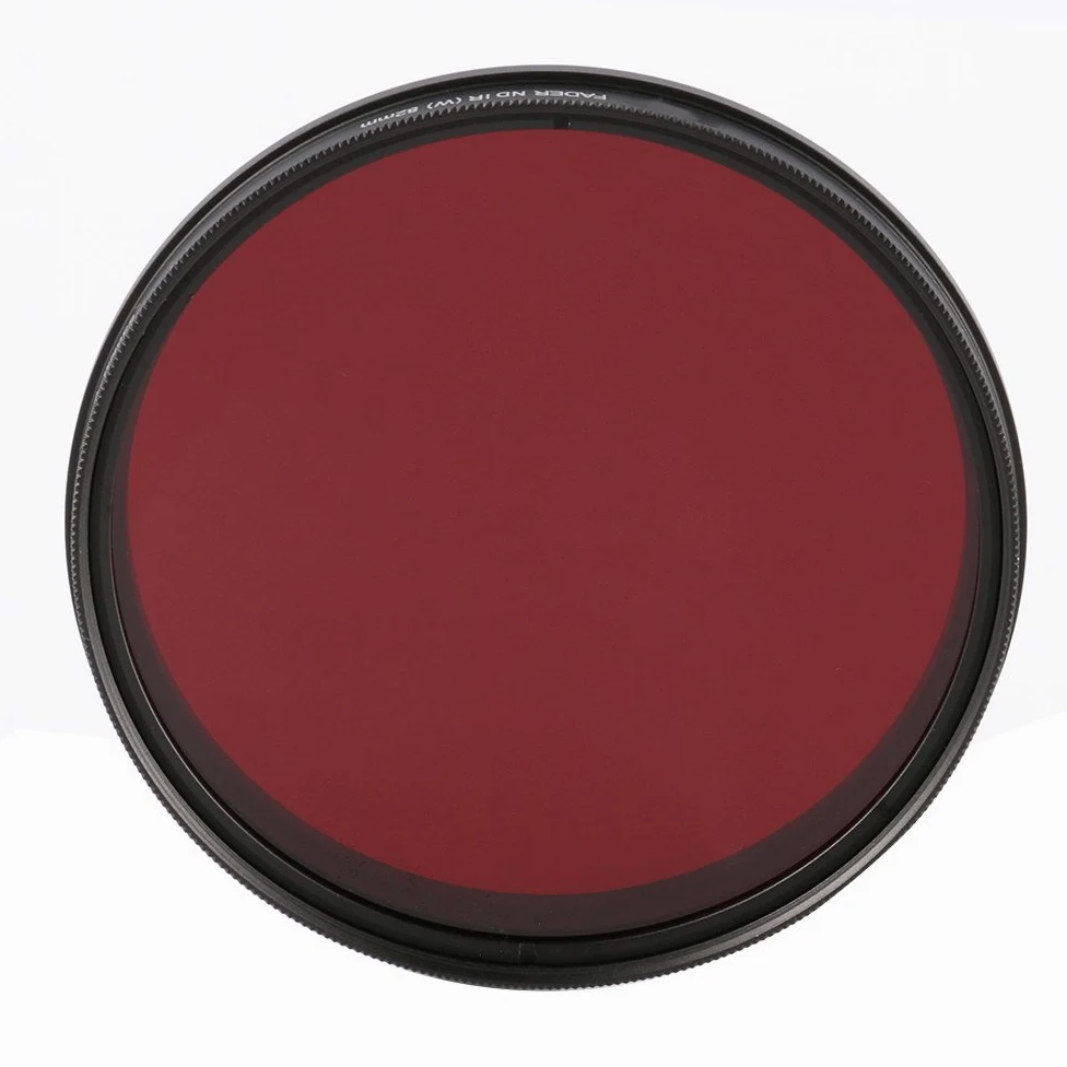 Ruili Einstellbar Infrarot Pass Linse Filter 62mm, 530nm to 750nm,650nm,680nm,720nm,62mm, Kamera Filter