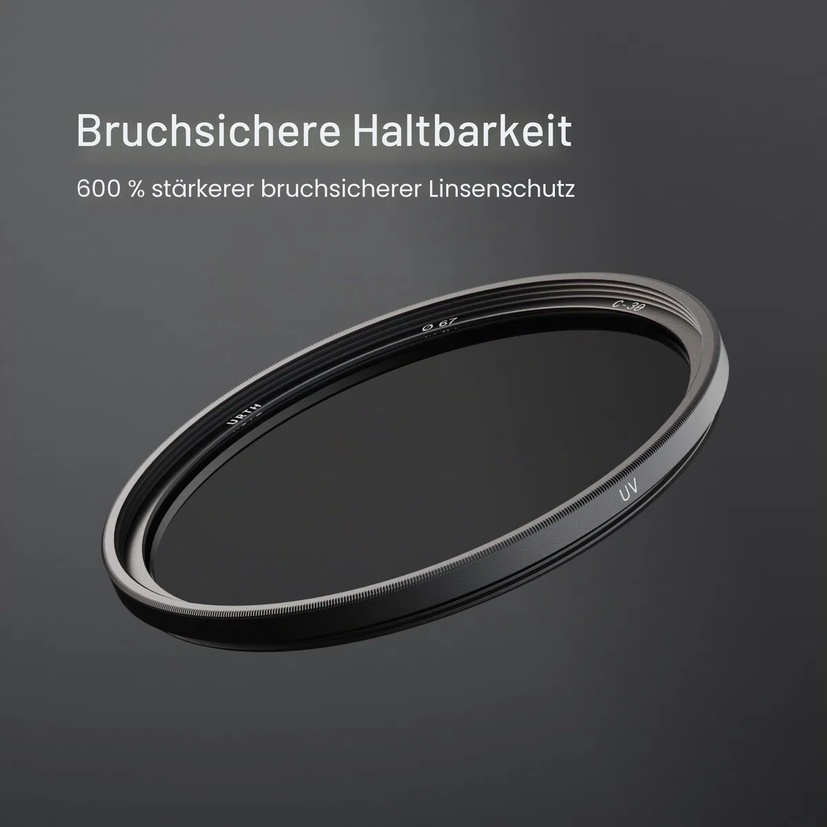 Urth 39 mm UV-Objektivfilter (Plus) – ultraschlanker, 30-lagiger nanobeschichteter UV-Kameraobjektivschutz
