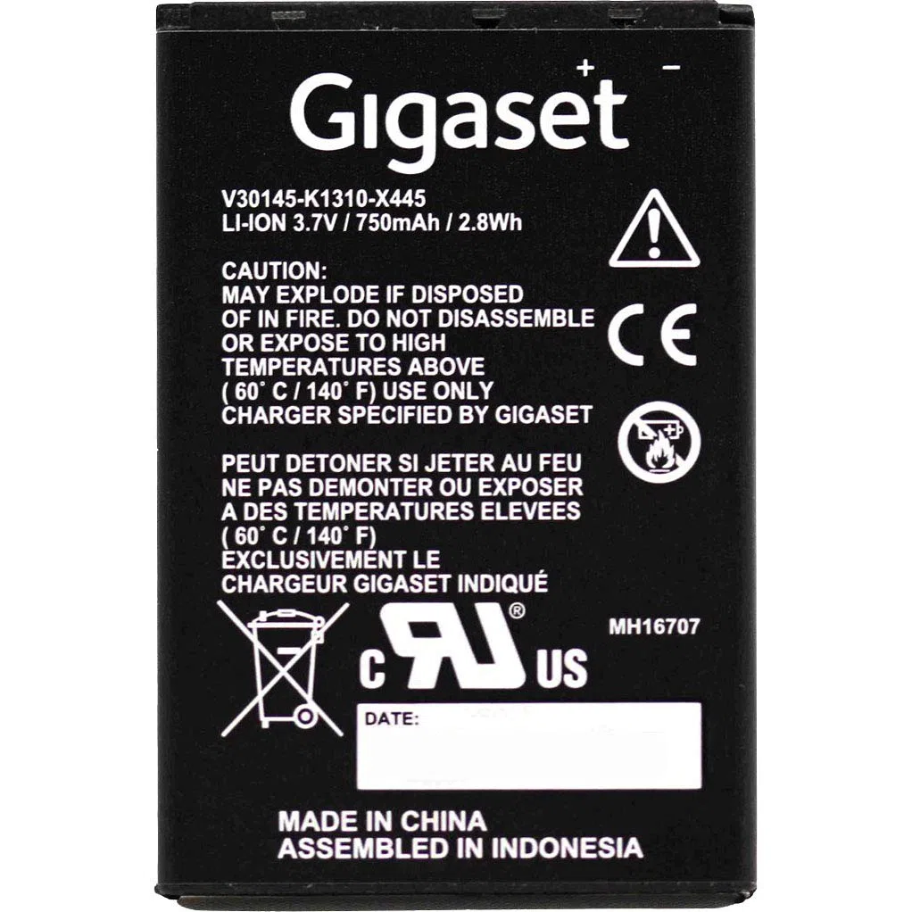 Original Akku für Gigaset SL400H / SL78H