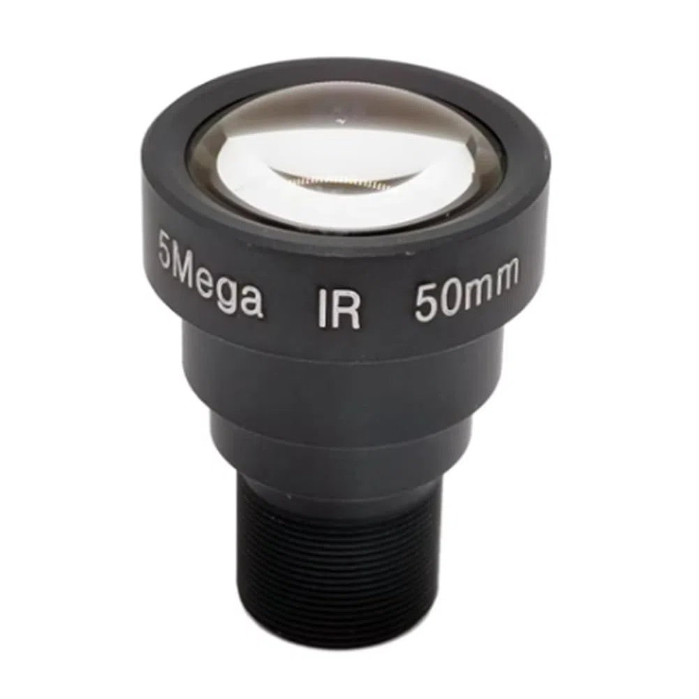 HD 5MP M12 CCTV-Kameraobjektiv mit Langer Brennweite, 50 Mm, 5 Megapixel-Objektiv für Analoge AHD-IP-Überwachungskamera