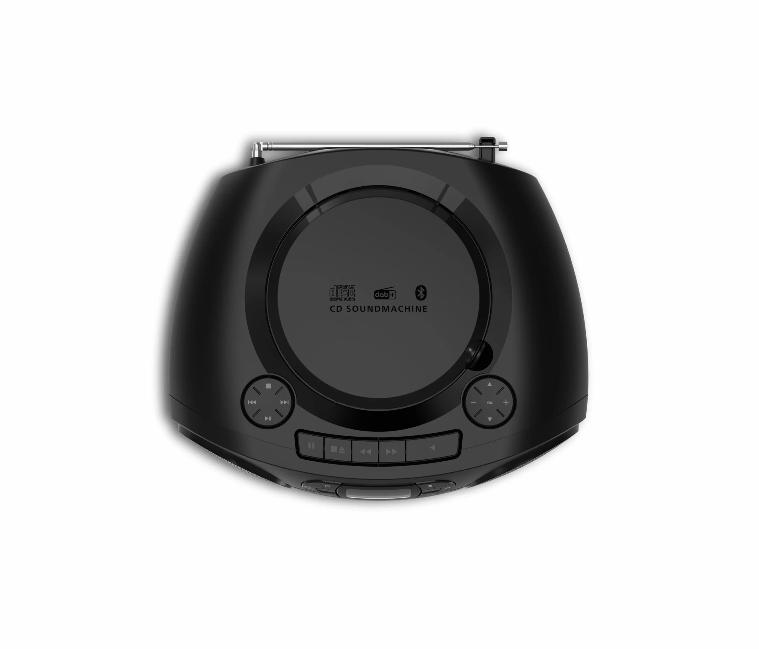 Philips TAZ2500 Tragbare CD-Soundmaschine mit Kassettenspieler, DAB+/FM Radio, Bluetooth 6.0, USB-Wiedergabe, Audio-Eingang, Dynamische Bassverstärkung, Stereolautsprecher, Netz-/Batterieversorgung