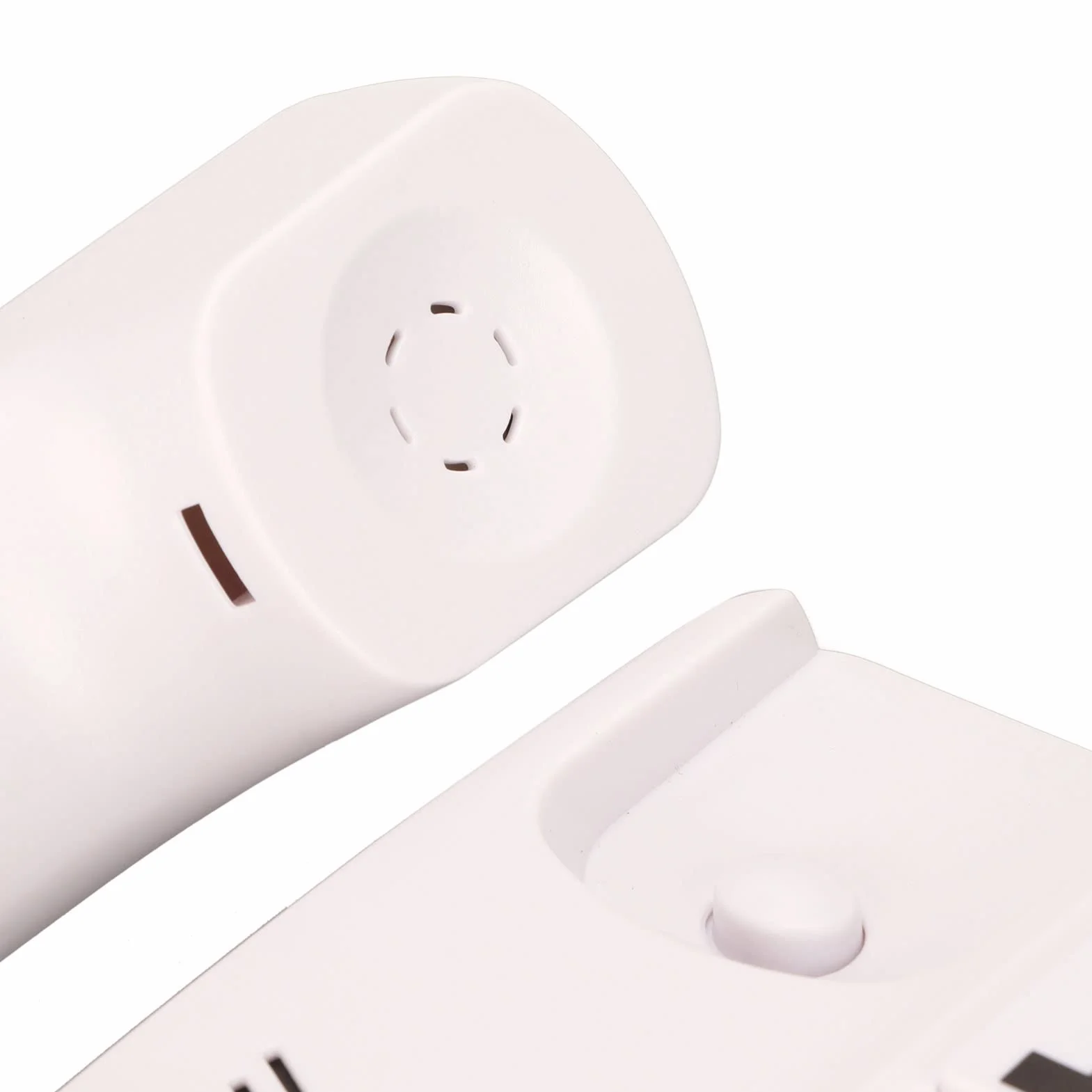 ciciglow Großes Tastentelefon für Senioren, Extra Lauter Klingelton, Einstellbare Lautstärke und Langes Kabel, Schnurgebundenes Telefon für Hör- und Sehbehinderte Telefone