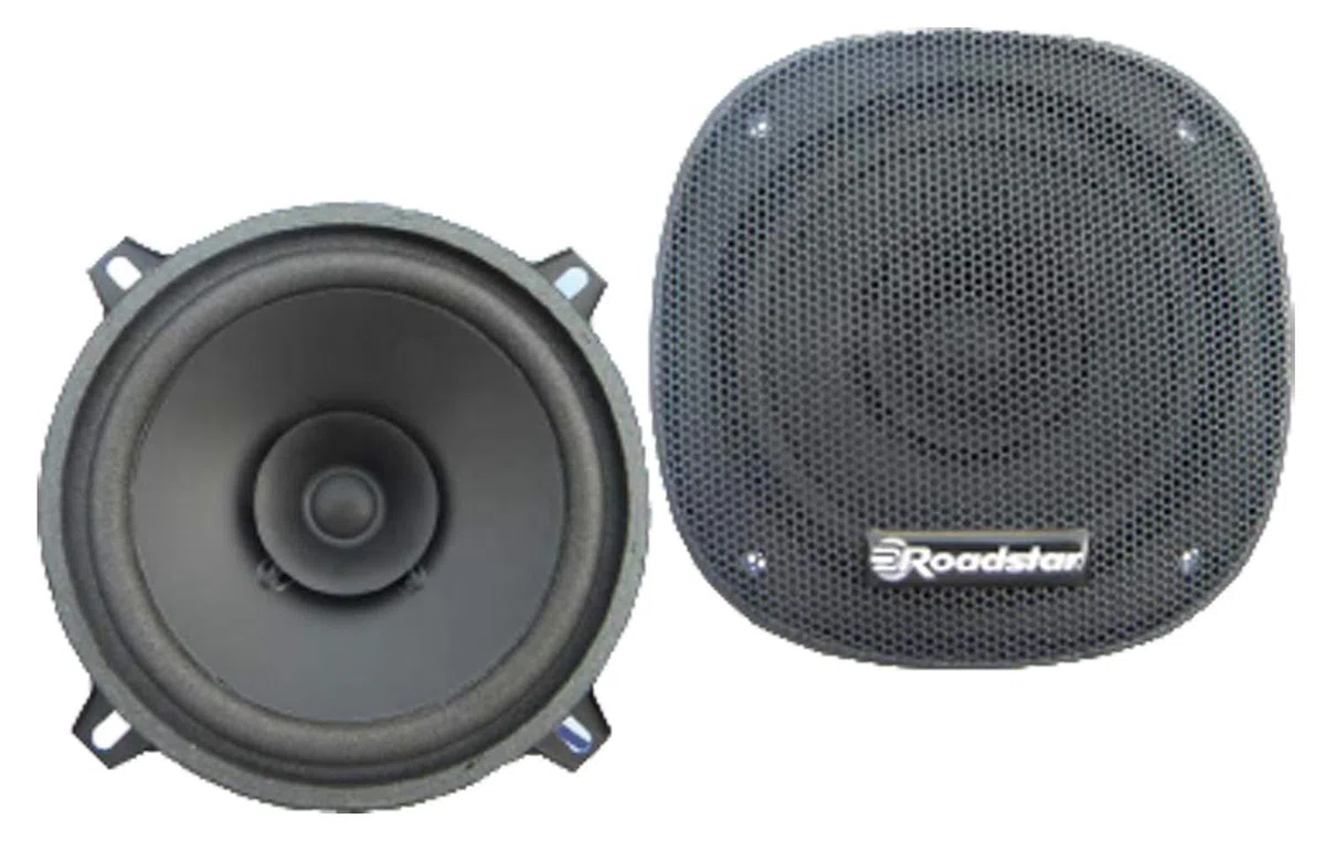Roadstar PS-1315 Auto Lautsprecher 13 cm (50 Watt, 90 dB/W/m, 100 – 18000 Hz), schwarz, Black