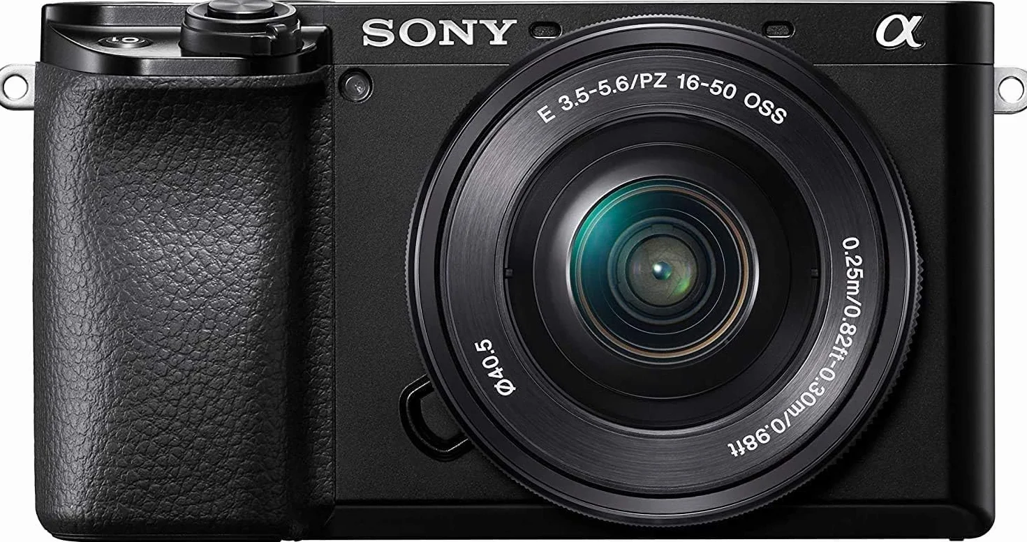 Sony Alpha 6100 | APS-C Spiegellose Kamera mit Sony 16-50mm f/3.5-5.6 Power-Zoom-Objektiv ( Schneller 0,02s AF,AF mit Augenerkennung für Mensch und Tier, 4K-Filmaufnahmen und neigbares Display)