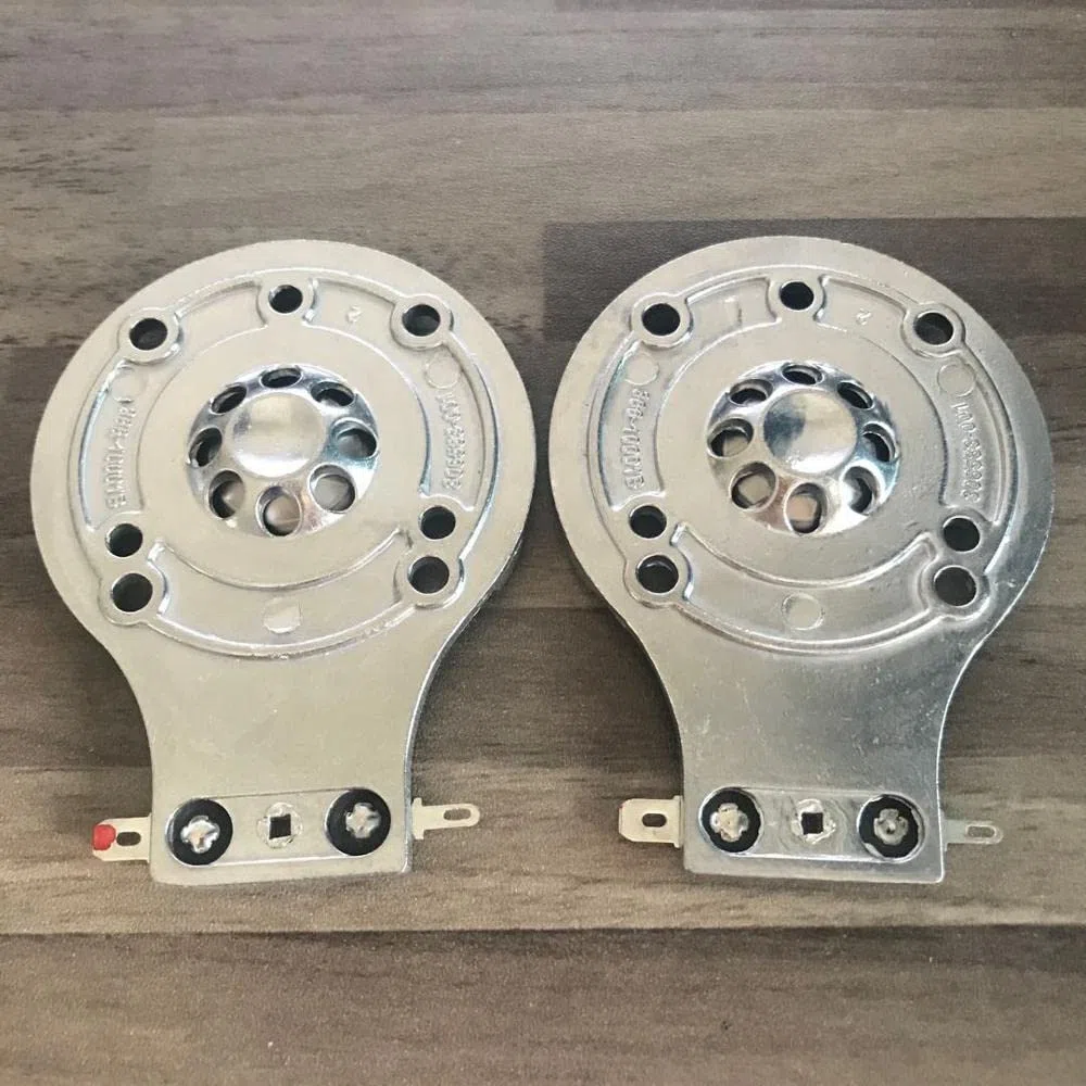 2 Teile/LOS Metallmembran Für JBL 2412 2412H 2412H-1 Für JRX 10-912 JRX100 (Bundle : White Film 8 ohm)