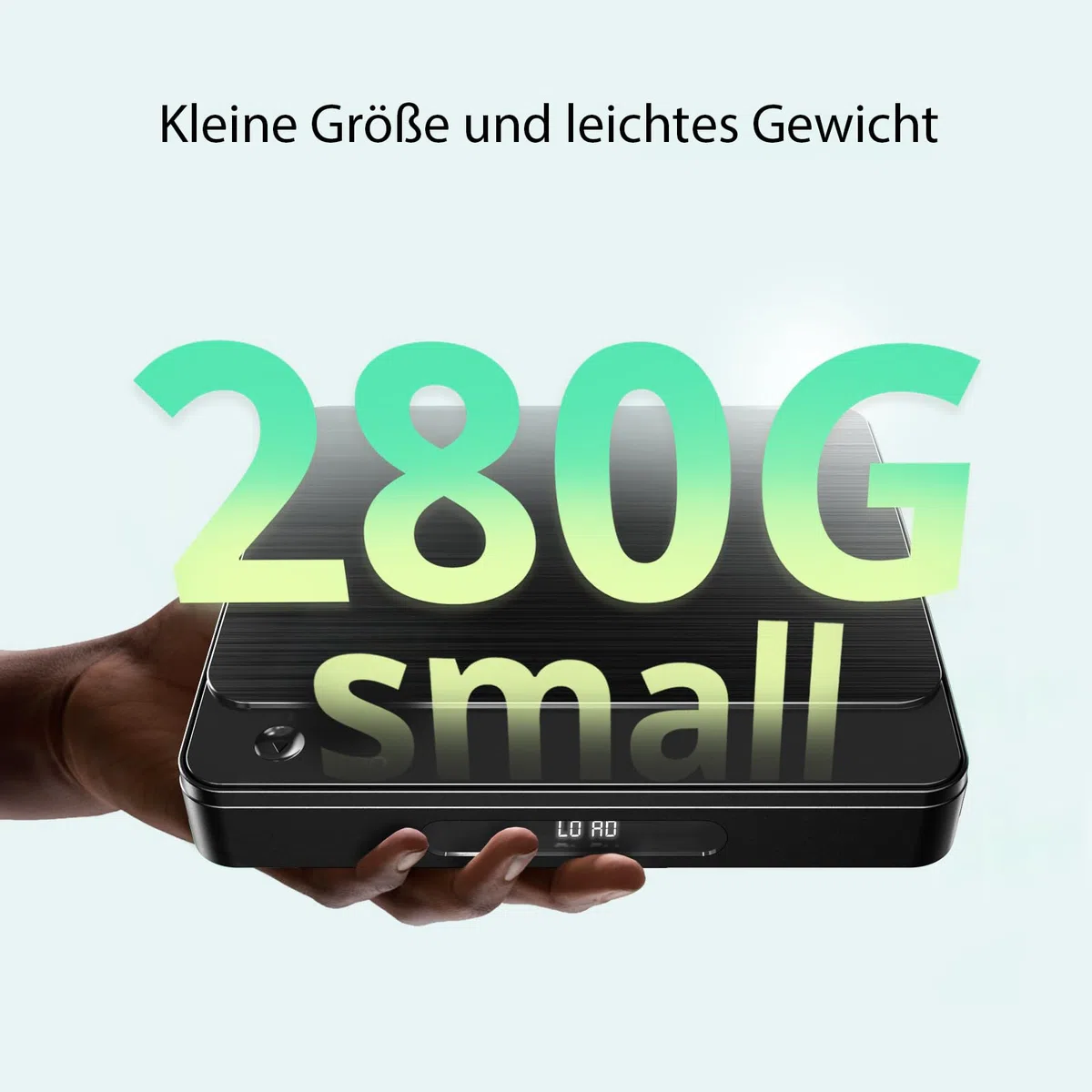 Mini DVD Player für TV mit HDMI-Kabel – HD Upscaling, regionsfrei, Speicherfunktion, HDMI-Sync, kompatibel mit verschiedenen Disc-Formaten (kein Blu-Ray)