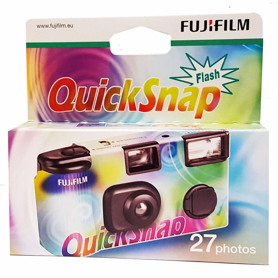 Fujifilm Quicksnap Flash Einwegkamera (5er Pack) - 27 Fotos mit Blitz