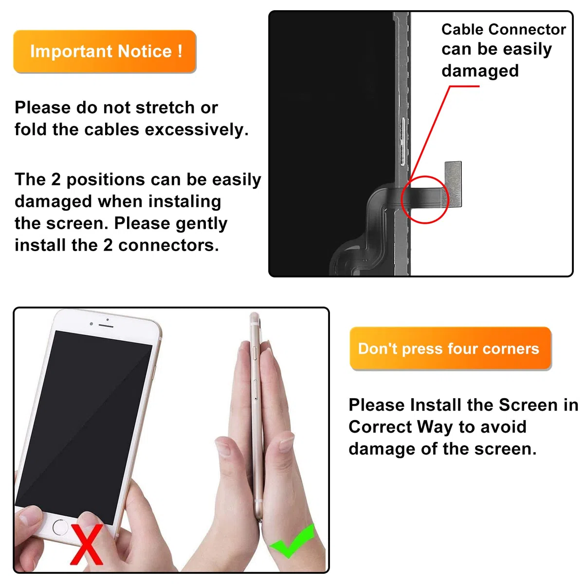 LL TRADER LCD-Bildschirm für iPhone 12 Mini 5,4" Ersatzbildschirm FHD Touchscreen 3D Touch Digitizer Rahmen Montage und Reparatur-Kits 2026
