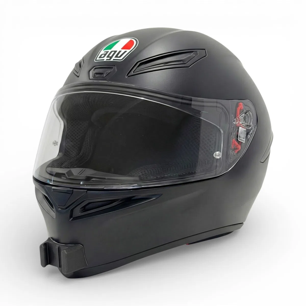 Action Cam Chin Mount für Motorradhelme, kompatibel mit GoPro, DJI, Insta360 (Single, AGV K1 S)