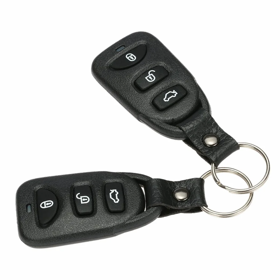 Shkalacar Universal Car Türschloss,Keyless Entry System,Fern-Zentralsteuerung,Verschluss-Kit mit Stamm-Freigabe-Knopf