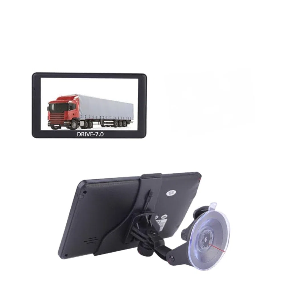 7 Zoll GPS Navigationsgerät Drive 7.0 Navi für LKW, PKW, Wohnmobil, lebenslange Updates