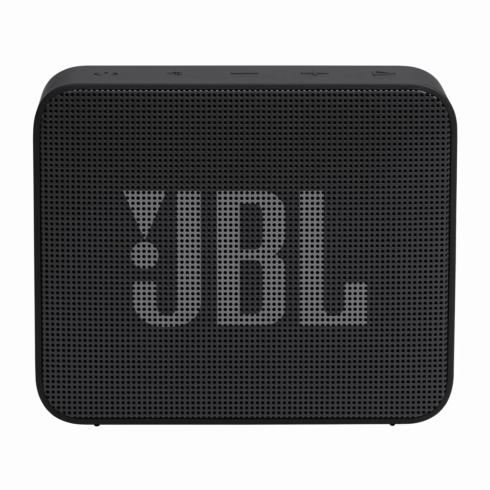 JBL GO Essential 2, tragbarer Bluetooth-Lautsprecher mit Original JBL Pro Sound, bis zu 5 Stunden Akkulaufzeit, mit IP67 wasserdichtem Design, Schwarz