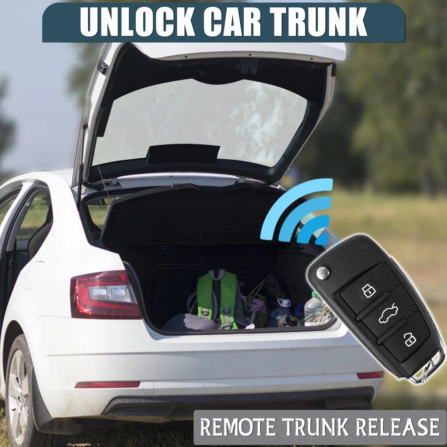 XUKEY Auto Zentralverriegelung Universal Keyless Go Nachrüsten Schlüsselloses Zugangssystem Auto Türschloss Keyless Entry System mit 2 Fernbedienung Kit