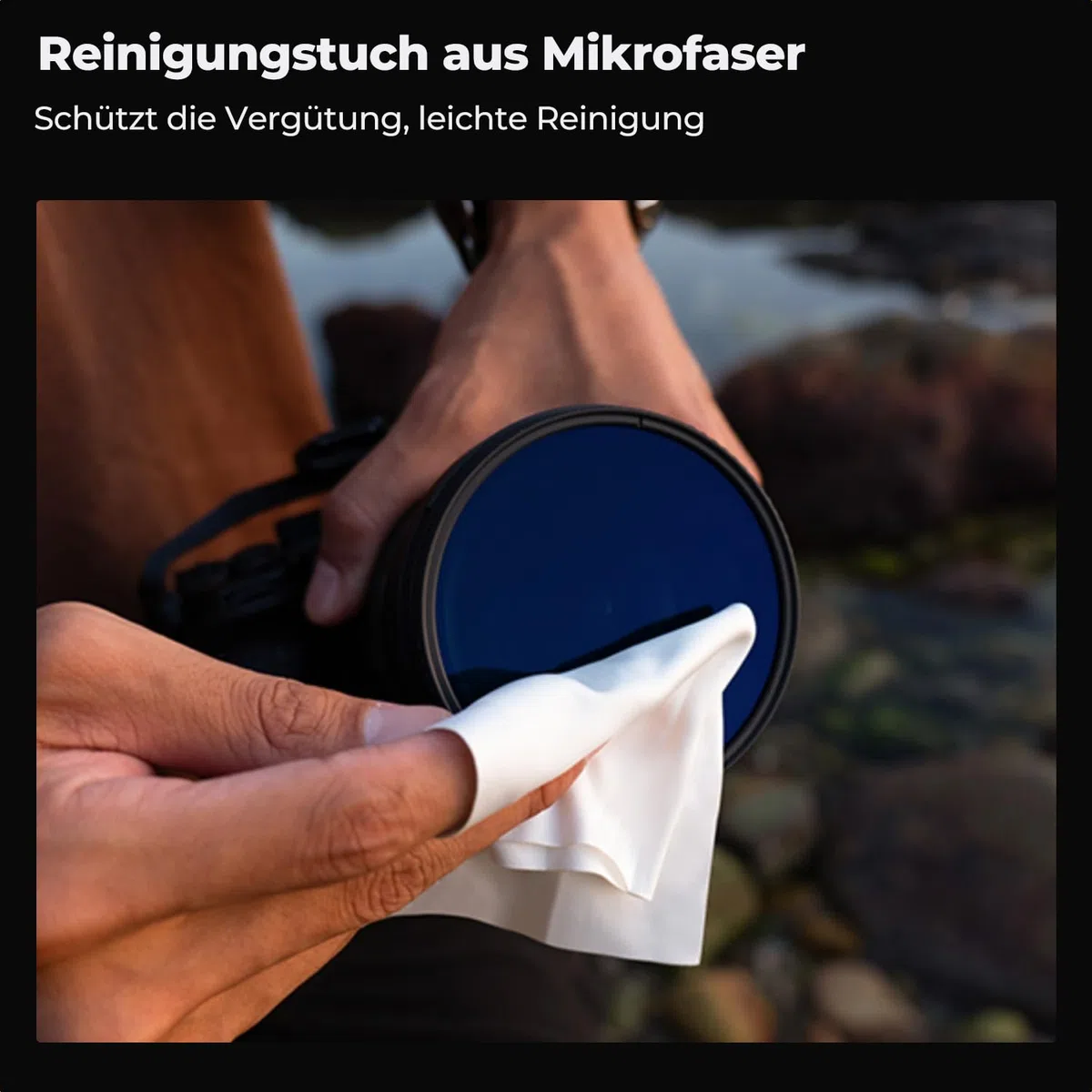 K&F Concept K-Serie Pro 67mm Slim Zirkularer Polfilter Polarisationsfilter CPL Filter Cirkular Polfilter Optisches Glas & Aluminium für Foto-Kameraobjektive