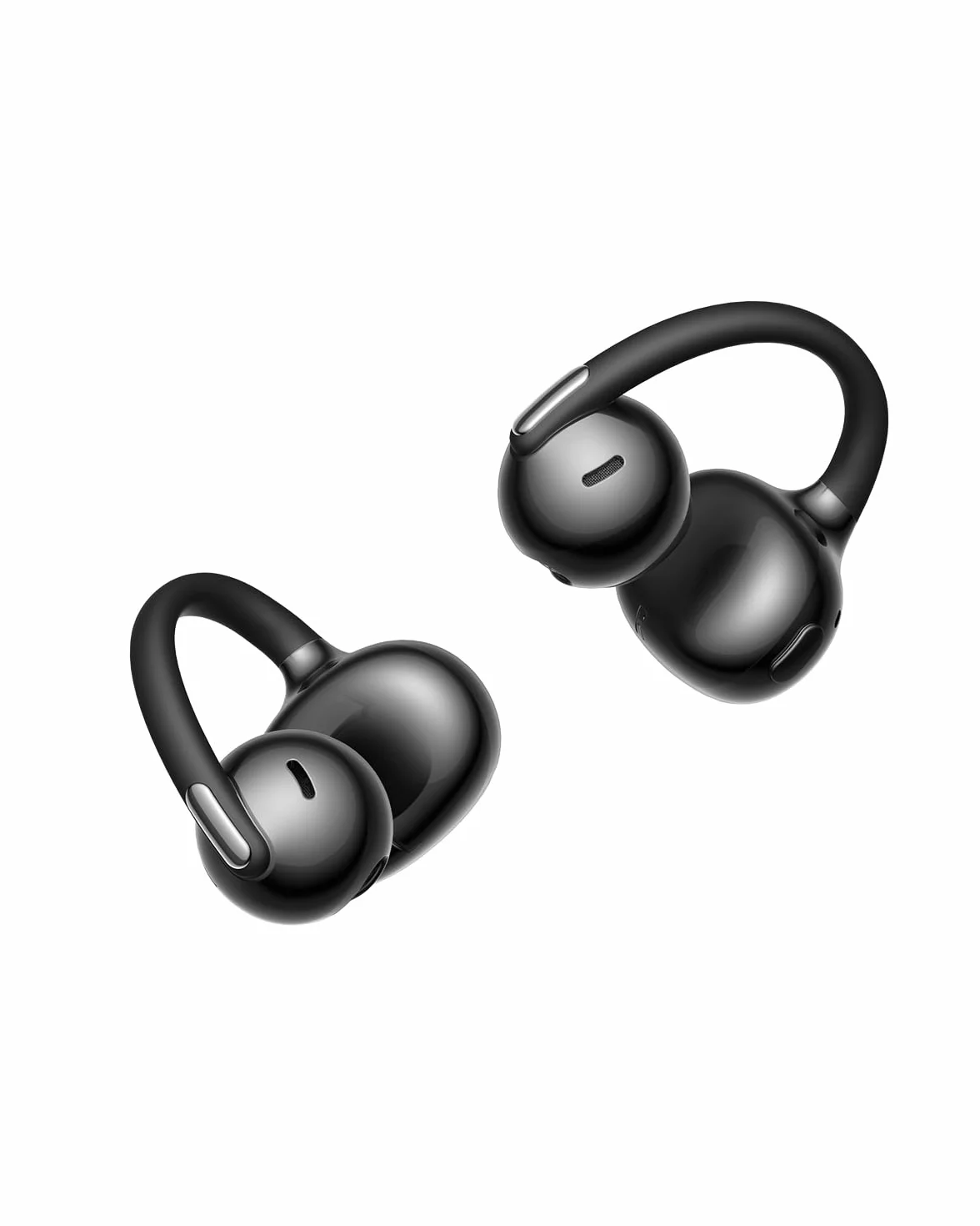 Baseus Bowie MC2 Air Open-Ear-Kopfhörer, Clip-On Earbuds mit CloudComfort, Bluetooth 6.0, SuperBass 2.0, 4 KI-Mikrofonen für klare Anrufe, 40 Std. Akkulaufzeit, IP67, nur 4,9 g leicht