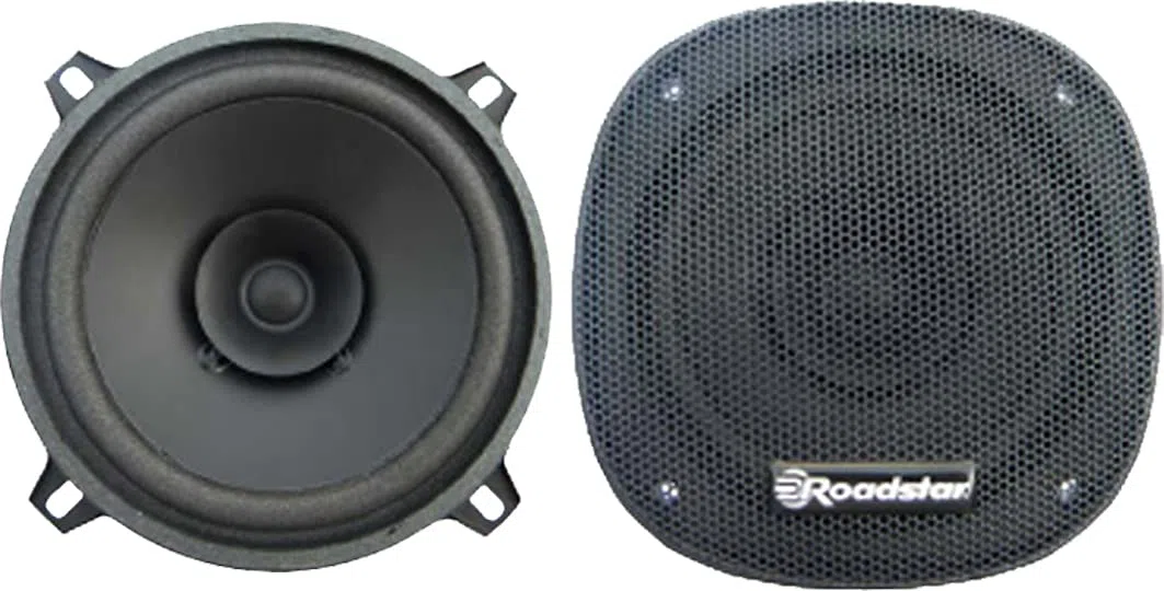Roadstar PS-1315 Auto Lautsprecher 13 cm (50 Watt, 90 dB/W/m, 100 – 18000 Hz), schwarz, Black
