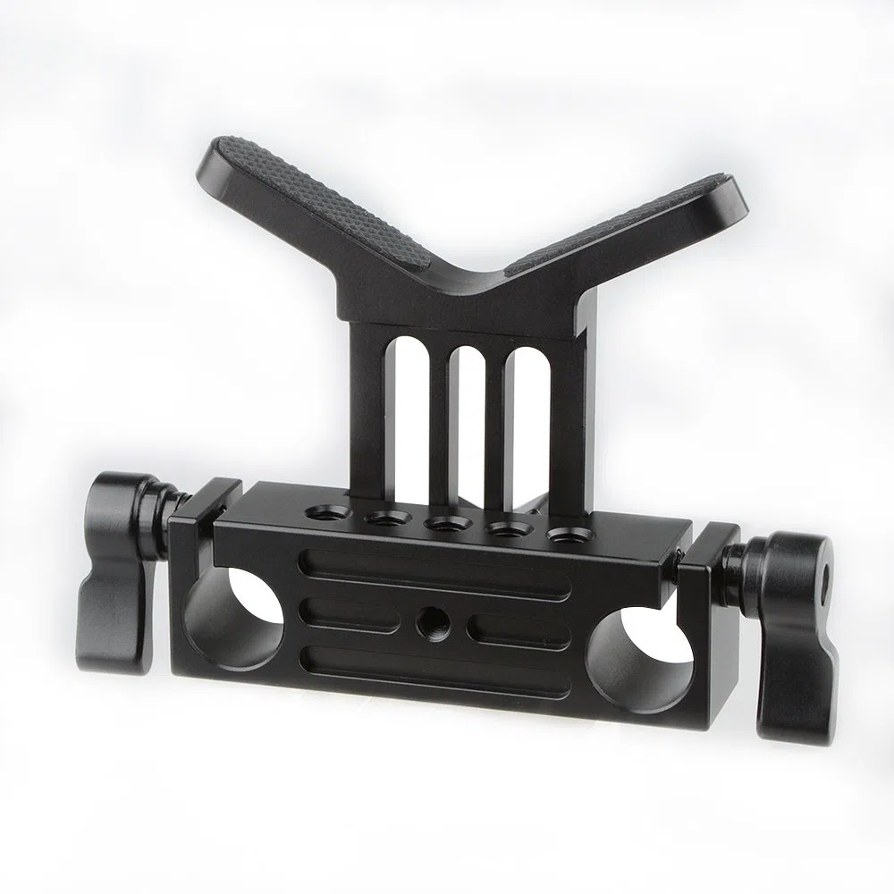 CAMVATE Kamera Lens Support 15 mm Rod Clamp Schiene Block for DSLR Rig Rod Träger schiene System