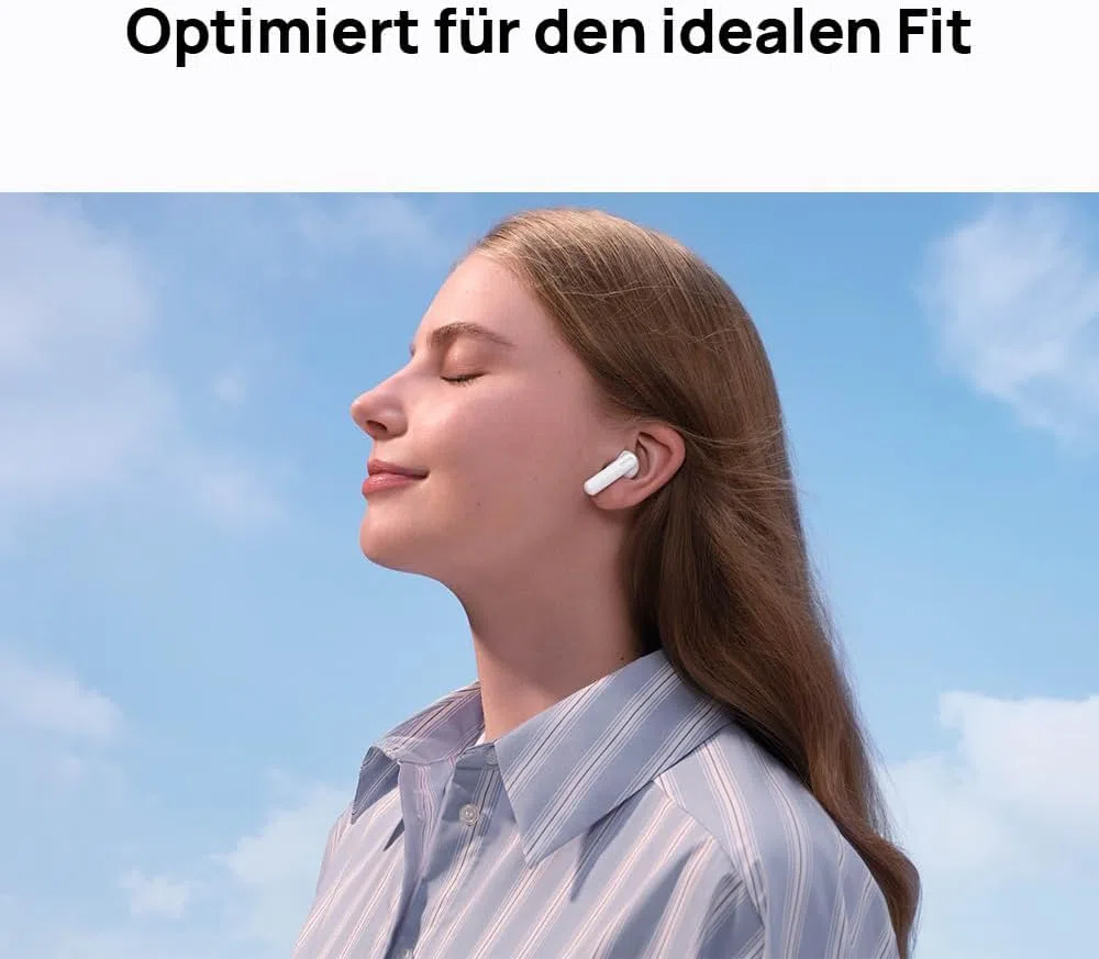 HUAWEI FreeBuds SE 2 Kabellos Kopfhörer, Bis zu 40 Stunden Akkulaufzeit, Leicht und komfortabel, Ausgewogener Klang, Wasserdichtigkeit, keramisch weiß