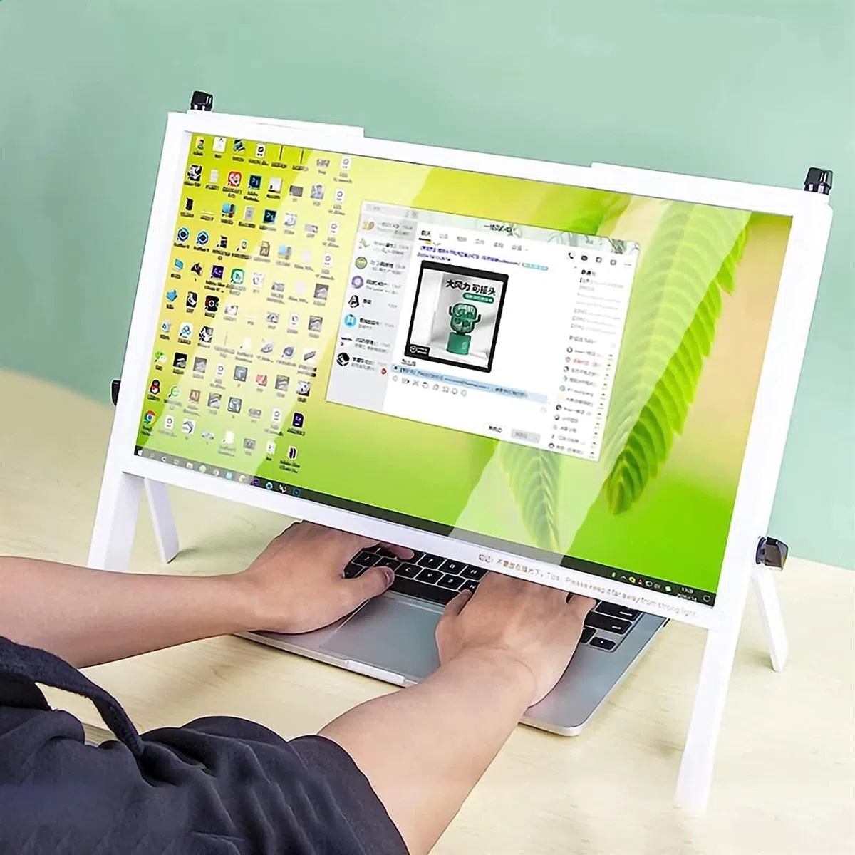 Laptop-Bildschirm Lupe, Laptop-Bildschirm Lupe für sichtbar beschädigt, für Handys und Laptops, notwendig