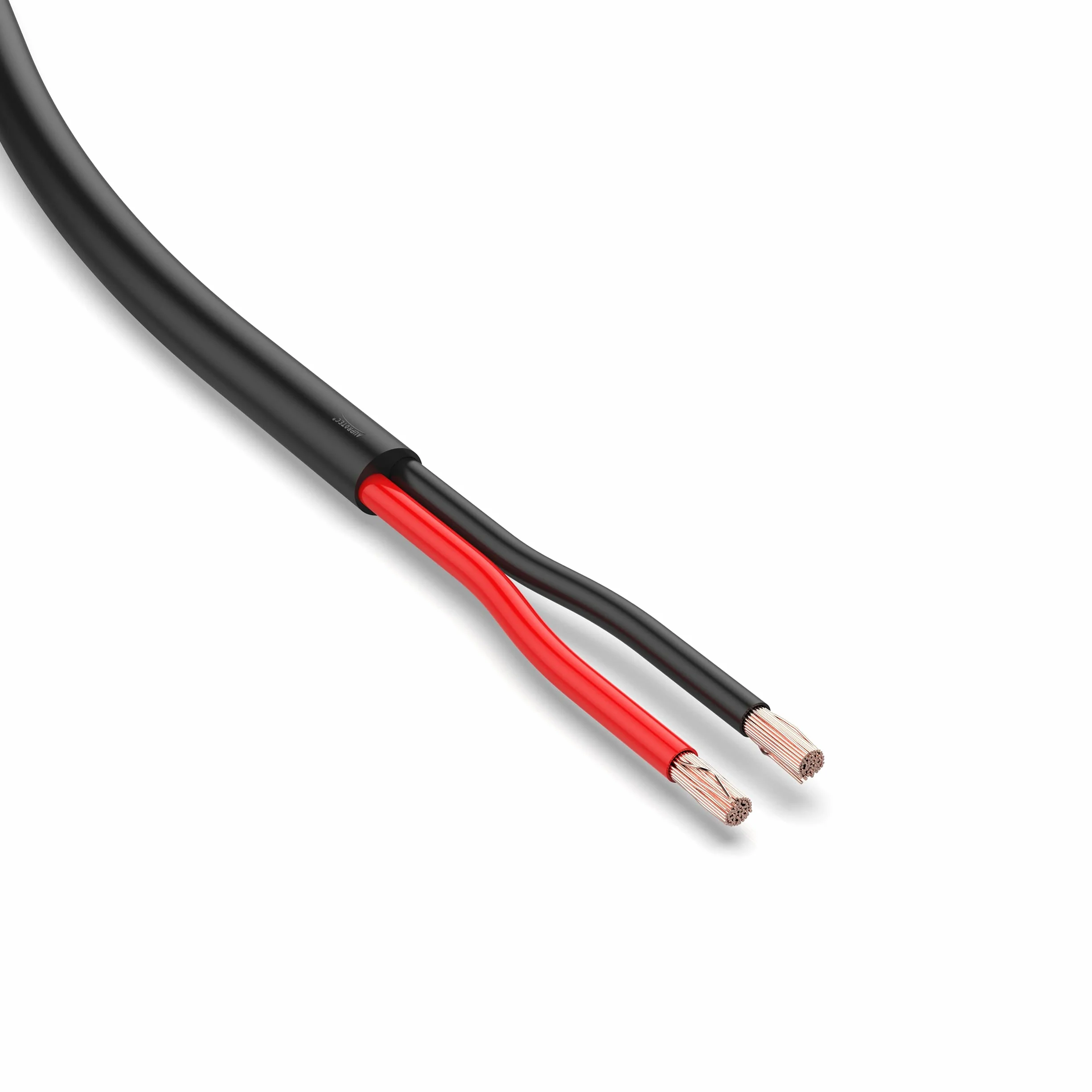 AUPROTEC KFZ Kabel 2x4,0 mm² 5m rund FLRYY I Rundkabel Schlauchleitung/Fahrzeugleitung Verschiedene Anwendungen I 2 poliges Kabel für Anhänger geeignet