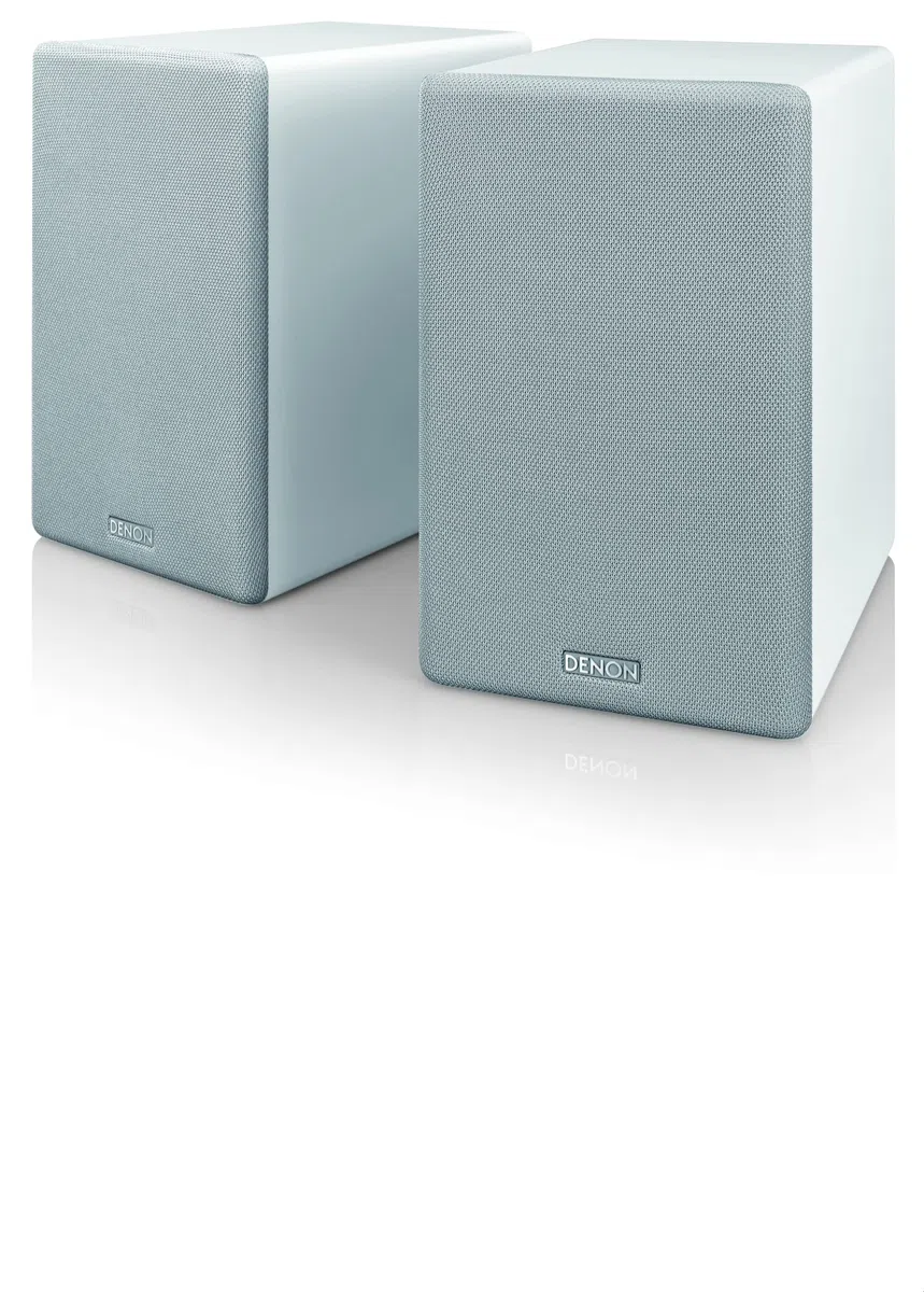 Denon SCN10 Lautsprecher, Zwei-Wege-HiFi-Lautsprecher, 2 x 65 W, weiß