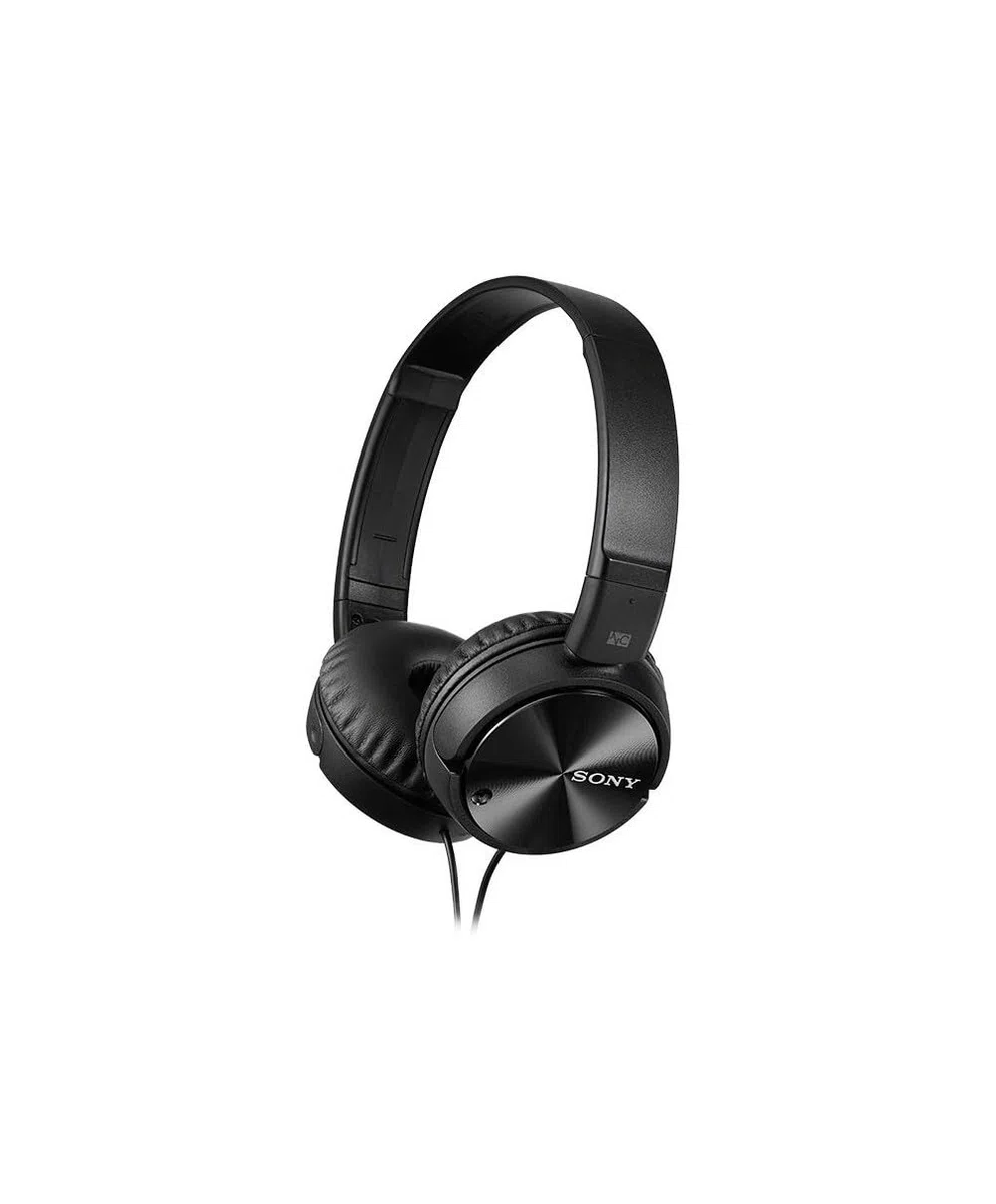 Sony Kopfhörer MDR-ZX110NA faltbarer Bügelkopfhörer mit Digital Noise Canceling, schwarz, 1 Stück ( 1er Pack )