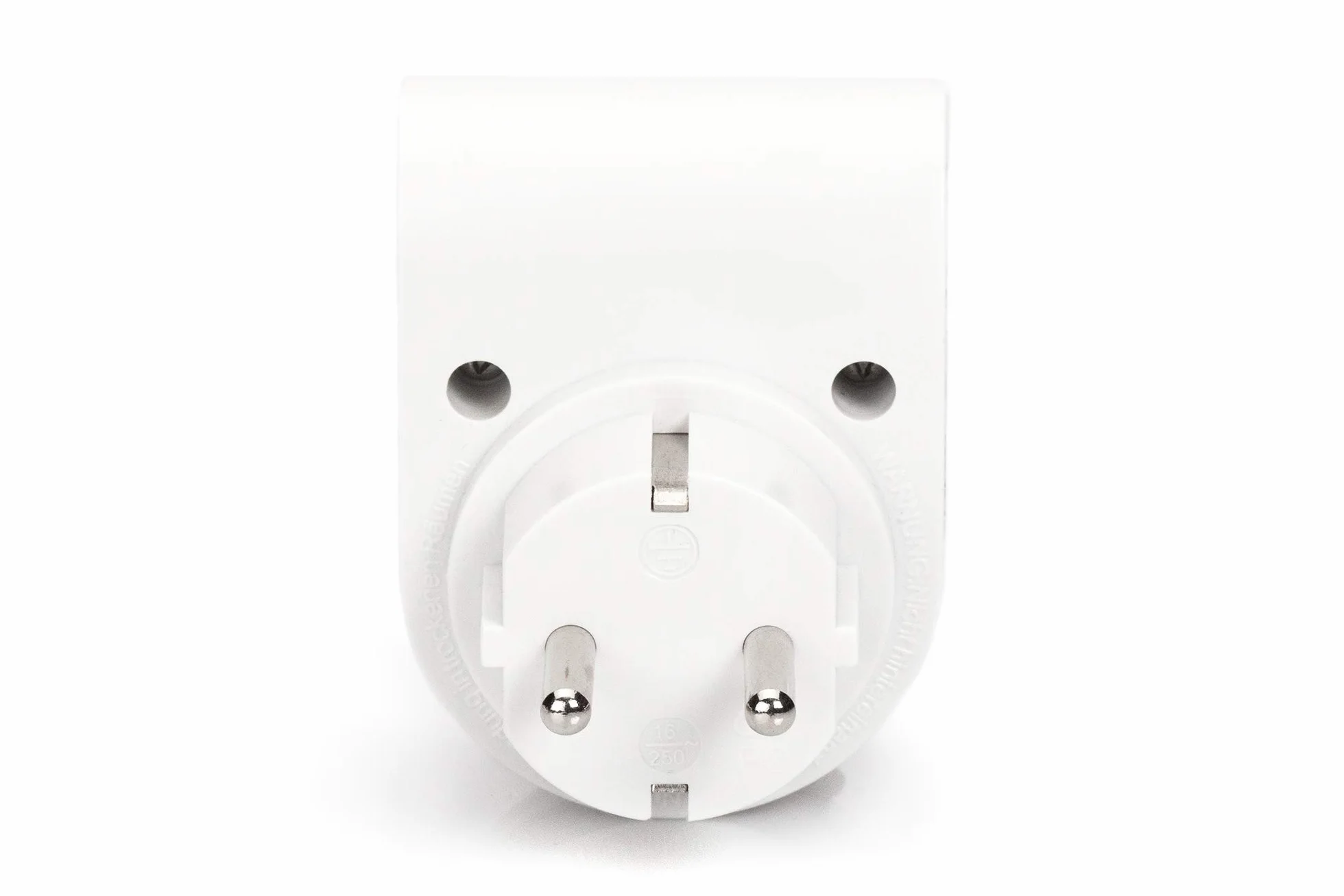DIGITUS DN-95400 – Überspannungs-Schutzadapter – 5 Stück – 16 A / 230 V / 50 Hz – Max. 3.500 W – LED Status-Anzeige – Ableitstrom Max. 13.500 A – Weiß | 16 A / 230 V / 50 Hz – Max. 3.500 W – Schutzkontaktsteckdose – LED Status-Anzeige – Weiß