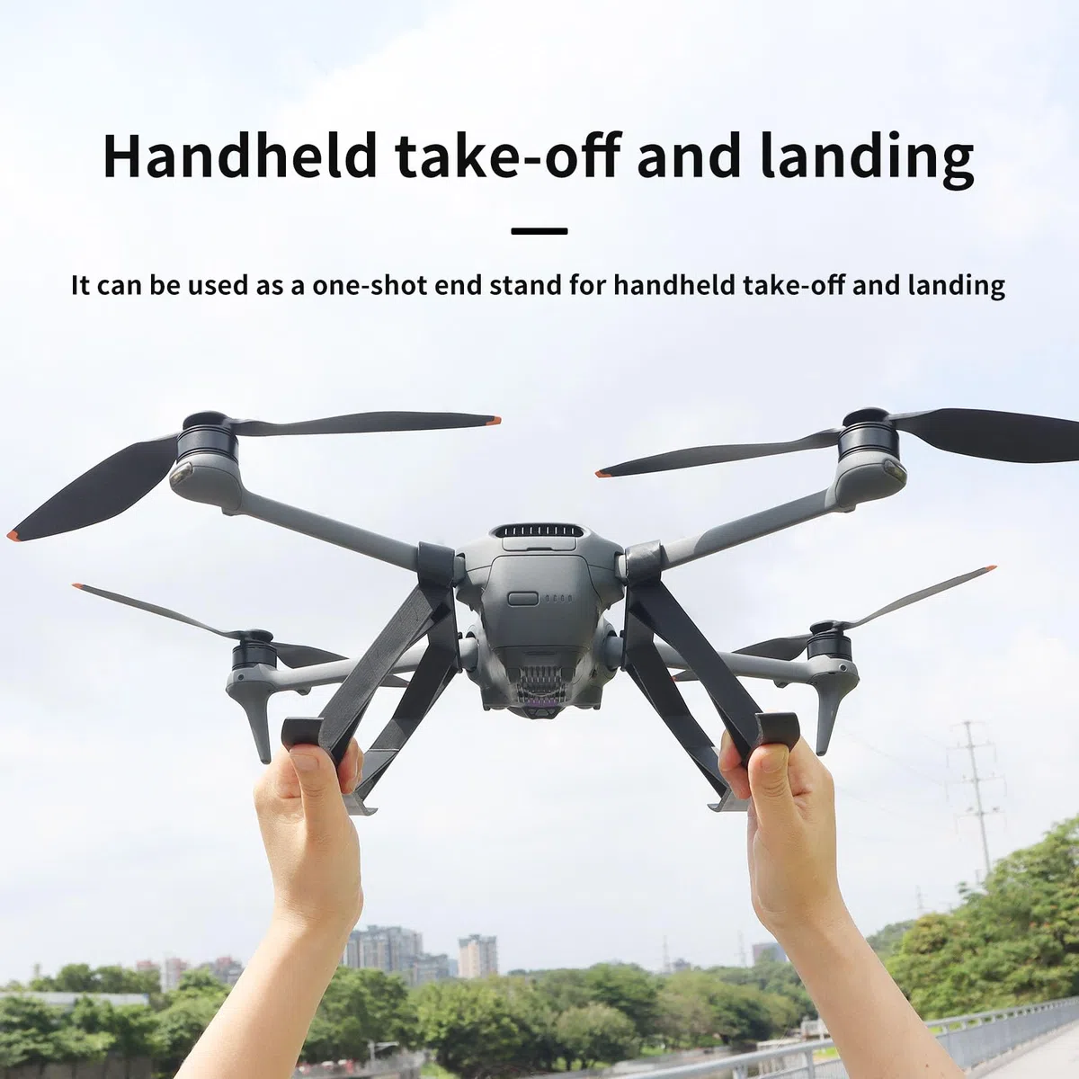 Verlängerte Beine für DJI Mavic 4 Pro Drohne Landing Gear Height Enhancement Stand Heightening Bracket Height Increasing Kickstand Landing Protection