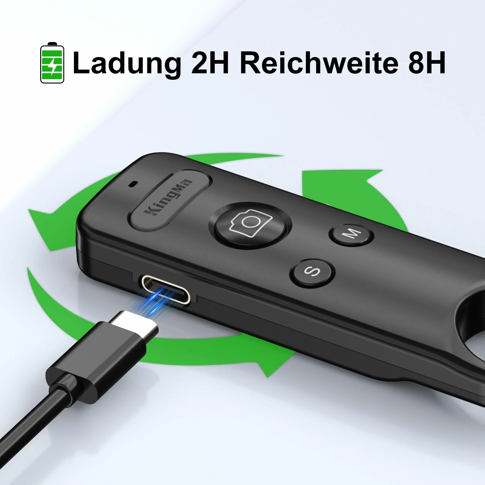 Drahtlose Fernbedienung für die Insta 360 ACE – Bluetooth-Fernbedienung, kompatibel mit GoPro 8/9/10/11/12/13, für Insta360 X2, X3, X4, X5, GO3/3S, ACE, PRO1/2 – Sportkamera-Fernbedienung für Vlogging