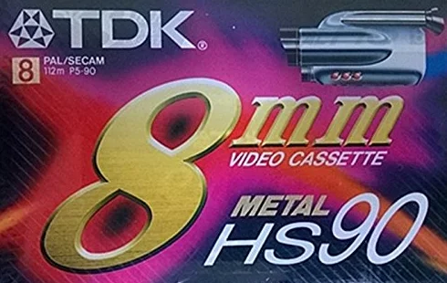 TDK P 5 - 90 HS 8 mm Normal