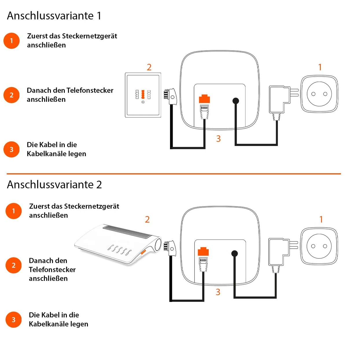 Gigaset DA610 - Schnurgebundenes Telefon - klassisches Schnurtelefon mit Direktruf und Freisprech Funktion - Hörgeräte kompatibel, schwarz