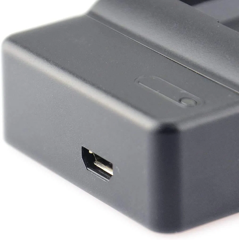 DSTE VW-VBG6 Li-Ionen Batterie und Micro USB Ladegerät Anzug kompatibel mit Panasonic NV-GS90,NV-GS98,PV-GS90,PV-GS500,SDR-H90,SDR-H258,AG-AC7,AG-AC130A,AG-AC160A,AG-AF100,HDC-HMC40